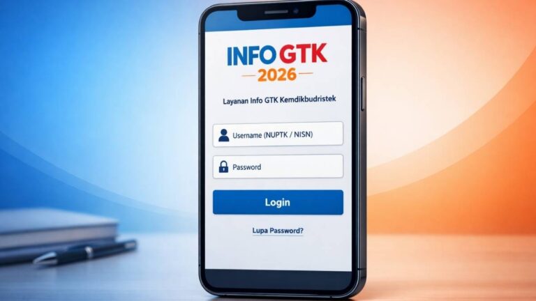 Cara Masuk Info GTK Terbaru 2026, Solusi Status Belum Valid
