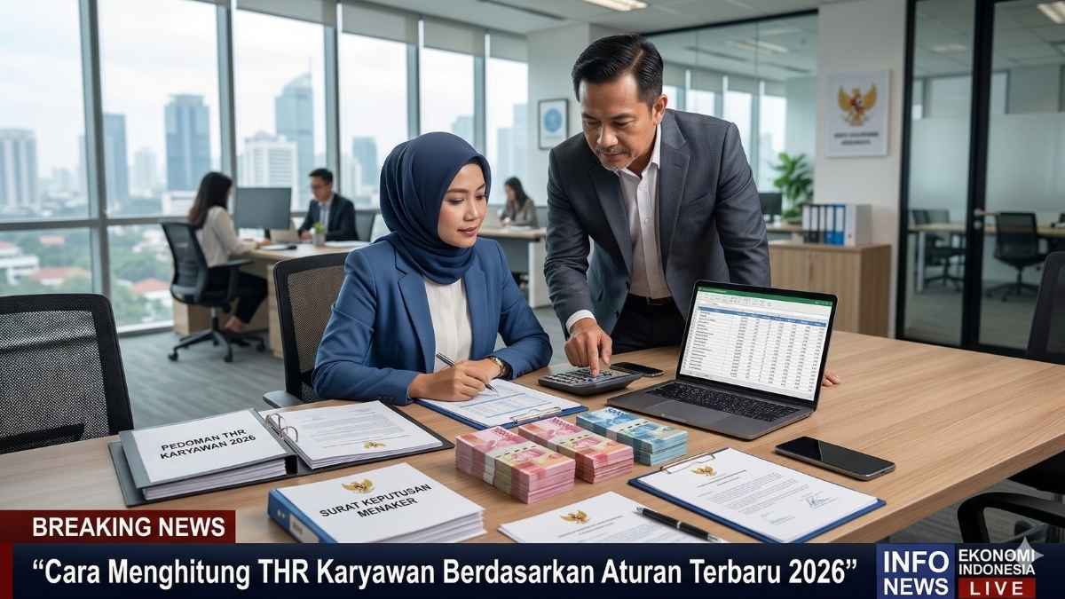 Cara Menghitung THR Karyawan Berdasarkan Aturan Terbaru 2026