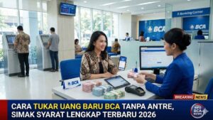 Cara Tukar Uang Baru BCA Tanpa Antre, Simak Syarat Lengkap Terbaru 2026
