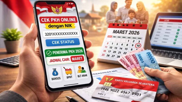 Cek PKH Online dengan NIK 2026, Jadwal Cair Maret Terbaru