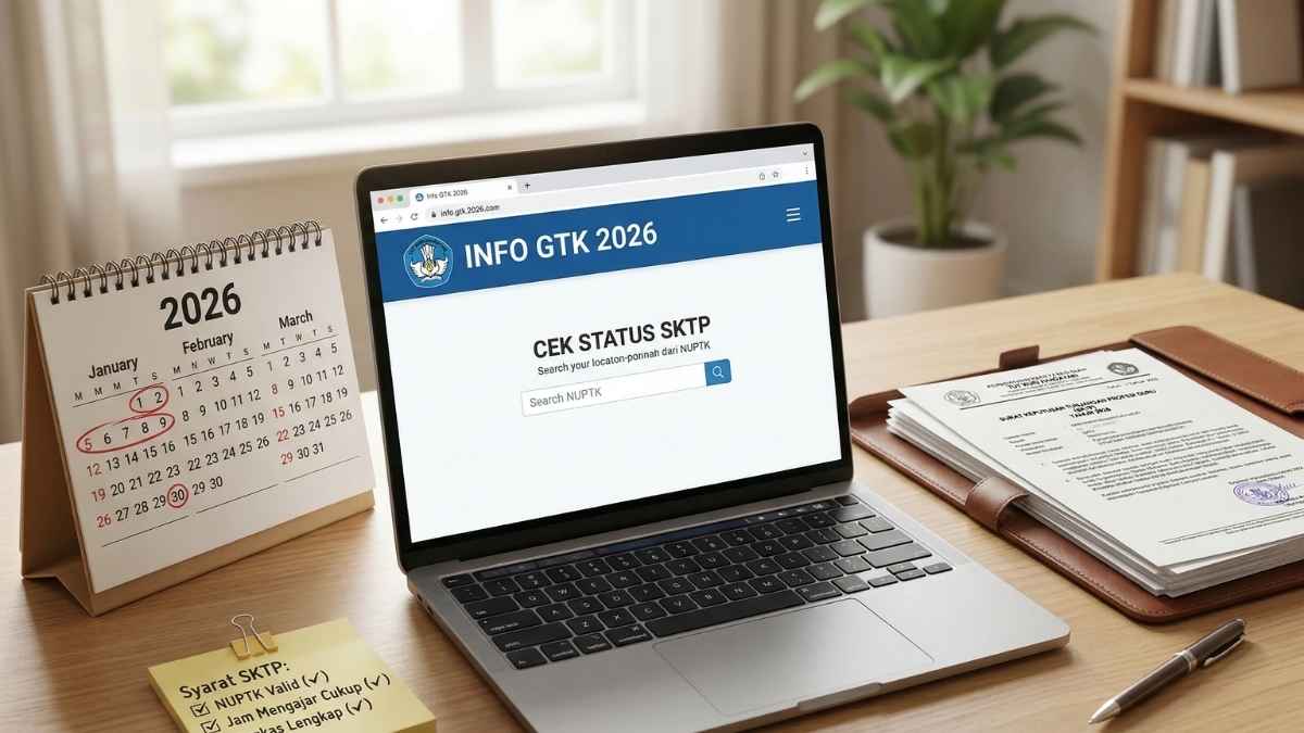 Cek SKTP Info GTK 2026 Syarat, Jadwal dan Solusi Validasi Status