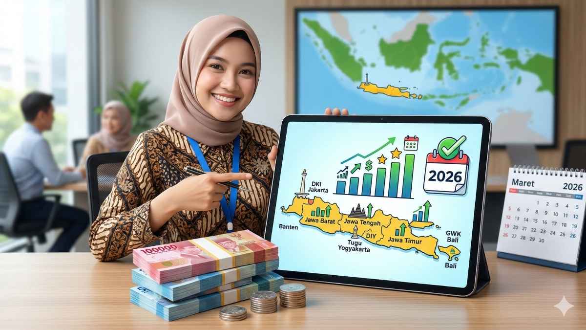 Daftar Lengkap UMP Jawa-Bali Update Terbaru 2026, Cek Nominalnya!