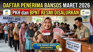 Daftar Penerima Bansos Maret 2026: PKH dan BPNT Resmi Disalurkan