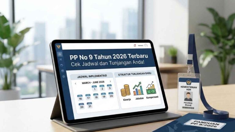 PP 9 Tahun 2026 Terbaru, Aparatur Wajib Cek Jadwal dan Tunjangannya!
