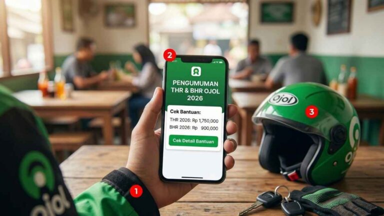 Pengumuman THR dan BHR Ojol 2026, Cek Besaran Bantuan yang Diterima!