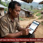 Resmi Diperbarui! Cara Cek Status Desil Kemiskinan Ekstrem 2026 Lewat HP